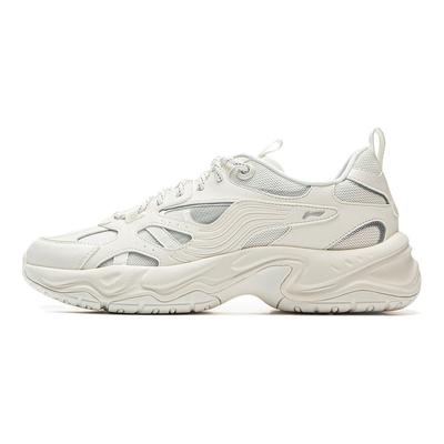 Li Ning Seagull Модные Классические Удобные Универсальные Амортизирующие Износостойкие Низкие Повседневные Кроссовки Унисекс Белые AGCV307-4