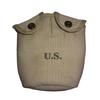 US WW2 M1910 Canteen Cover Khaki - Reproduction 3Y-FVRD-B2KI