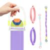 Silicone Ring Strap Water Bottle Sling Holder DIY Water Bottle Handle for Owala Water Bottle