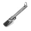 6pcs Rectangular Head Graduated Spoon with Scale Baking Spoon Seasoning Spoon Coffee Scoop  Bar