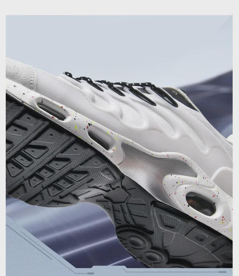 Men's Large Air Cushion Running Shoes - Ideal for Students and Sports