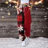 Women's Casual Fashion Sweatpants Christmas Printed Casual Pants
