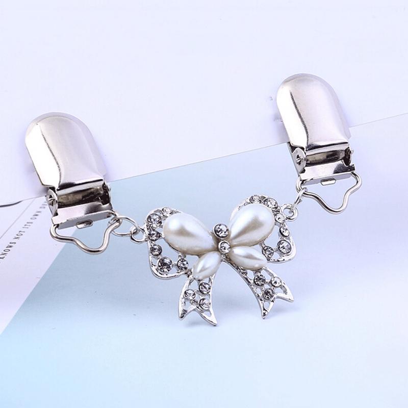 Модный бант кардиган свитер блузка булавка шаль брошь клипсы утка шарф застежки