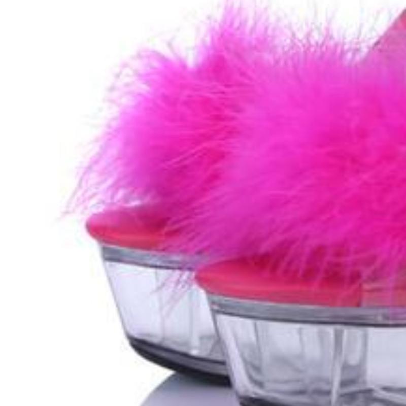 2020 новые шлепанцы на платформе и шпильке на очень высоком каблуке 15 см, туфли с кристаллами, свадебные туфли, сандалии с кристаллами LFD