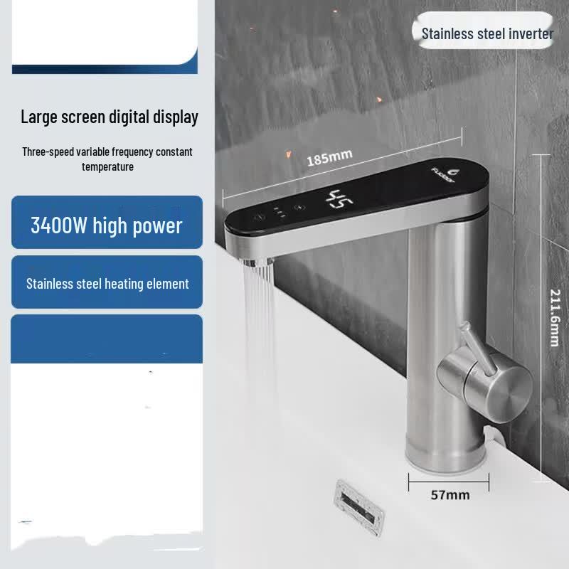Union Messenger Smart Stainless Steel Instant Electric Faucet CN plug (adapter included)