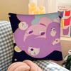 pc Bee And Puppycat Pillow Case Fashion Square Pillowcase Bedroom Sofa Room Ins Decoration Leisure