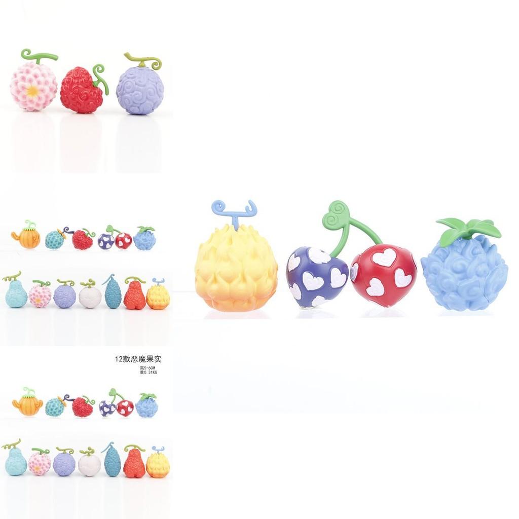 Premium Pvc One Piece Devil Fruits Blind Box Set Detailed Anime Figures