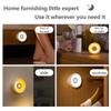 Xiaomi Yeelight ночник датчик движения Декор для спальни перезаряжаемый светодиодный ночник для кухонного шкафа, шкафа, прохода