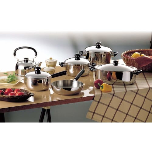 Miyazaki Seisakusho Yukihira Pot, 18cm, Aluminum Core, Made in Japan, 5-Year Warranty, IH Compatible, Lightweight, Silver, OJ-63