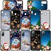 Чехол для телефона Samsung Galaxy S25 S24 S23 iPhone 16 15 Xiaomi Redmi Note 14 13 12 16E 11 ProOPPO Moto Huawei Deer Snowman Merry Christmas Tree Cover