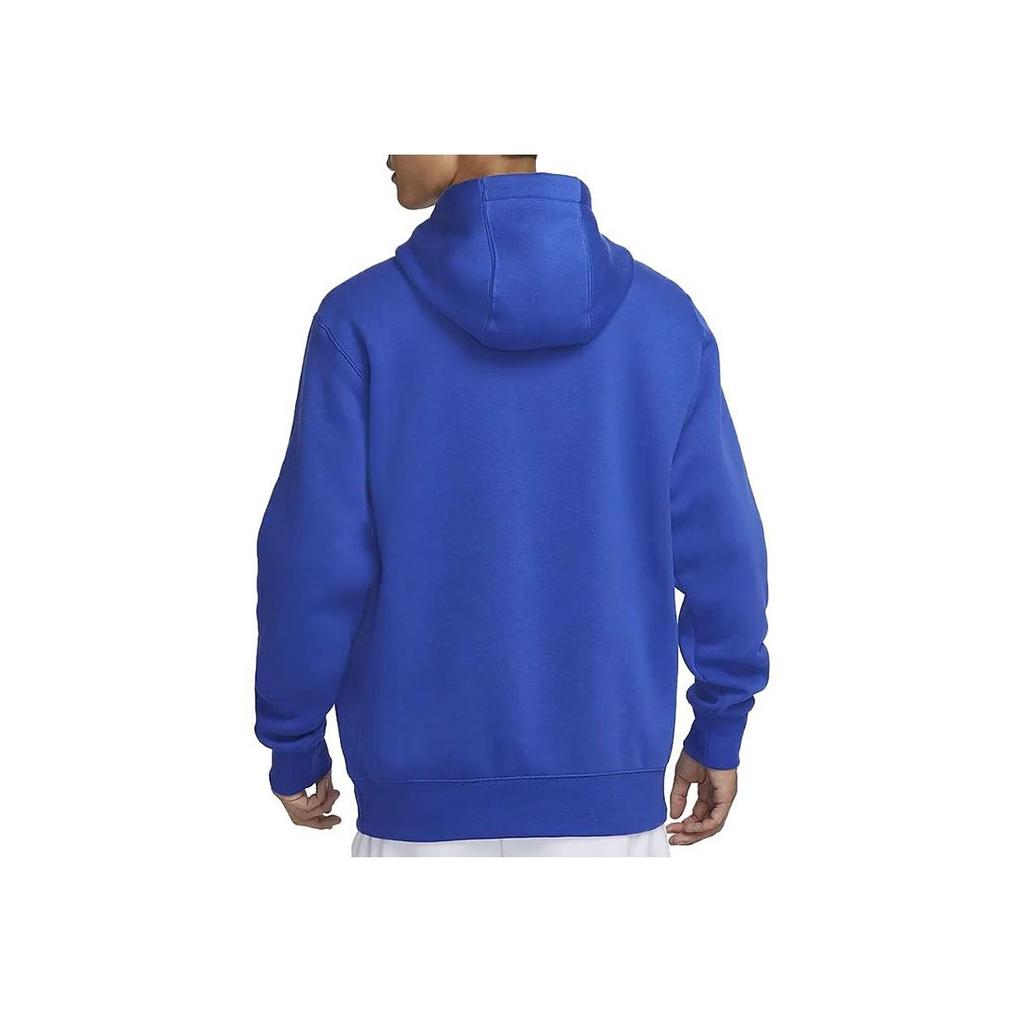 Nike Sportswear Club Fleece Hoodie Men Tops Game-Royal-Blue BV2655-480
