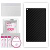 apgo Protective Skin Sticker for the Back Compatible with Amazon Fire HD 10 (2019), Wrap Film, Foil, Vinyl - Pattern Carbon Black