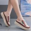 2025 Popular Summer Versatile Platform Single Shoes One Pedal Breathable Bag Head Half Slippers Women's Premium Mesh Sandals