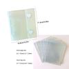 PVC Clear Idol Card Collect Book A8 Kpop Photocard Holder Cute Binder Photo Album Cover