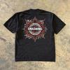 Loose Fit Cotton Tshirt Retro Style Short Sleeve Double Thread Pure Cotton Unisex Printed Graphic Tee Casual Summer Top