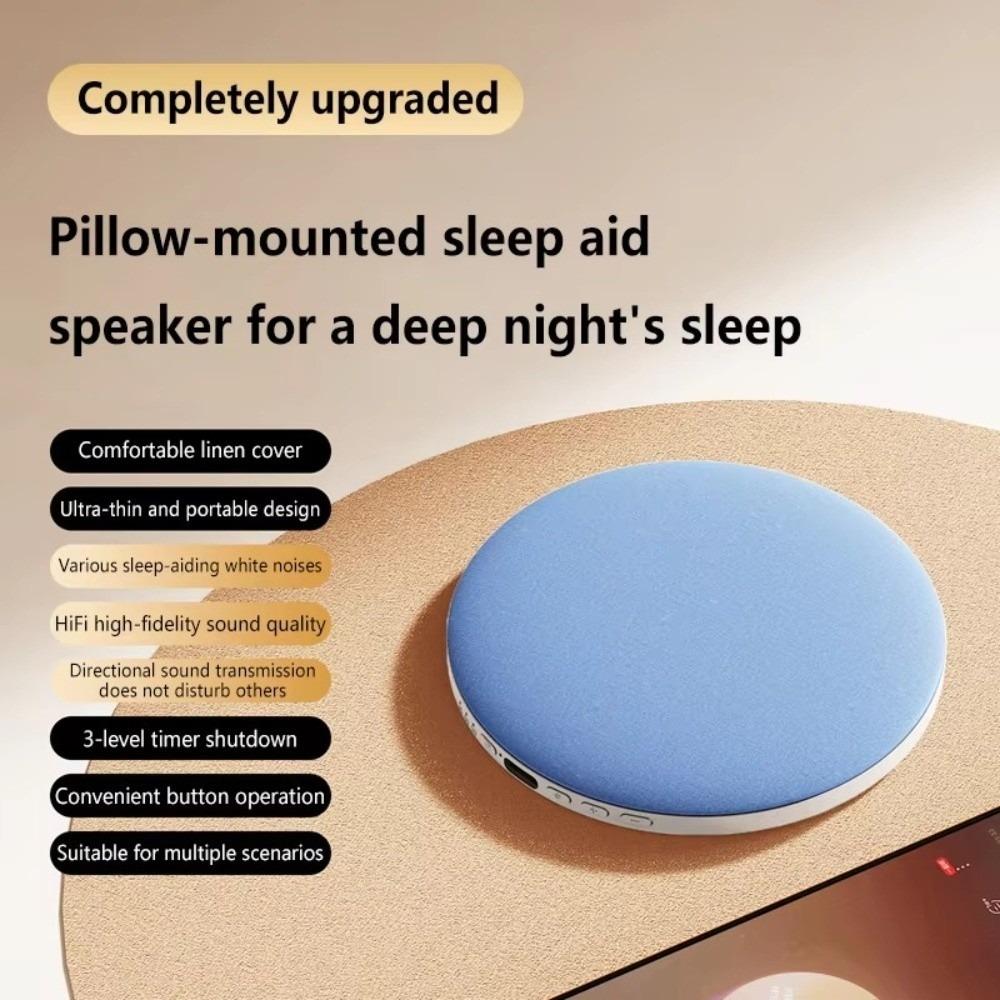 Sleep-enhancing Audio Sleep Pillow Speaker White Noise Pillow Speaker for Sleeping