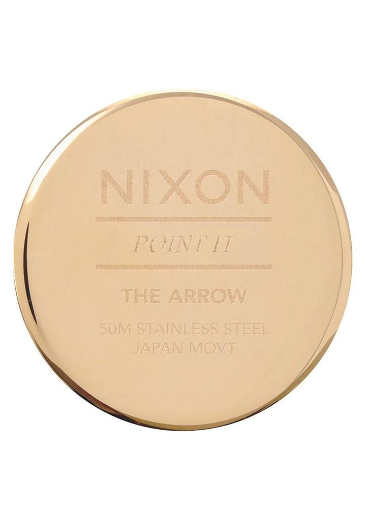 Nixon Аналоговые кварцевые часы с кожаным ремешком A1091-2879-00 Женские