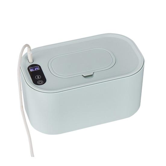 Портативный нагреватель для детских салфеток с регулируемым светодиодным дисплеем, большой вместимостью, для дома и путешествий, с быстрым нагревом, держателем для подгузников, диспенсером и нагревателем влажных салфеток