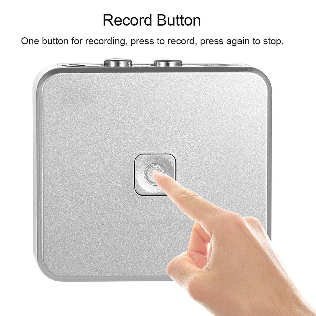     Recorder Music Digitizer with 3.5mm &  IN Ports Save into   Card USB Disk as MP3 File with Remote Controller EU Plug