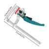 Zinc Zinc Alloy Steel Quick Release Clamp Quick Ratchet Bar Clamp Ratcheting Table Clamp  Guide Rail System