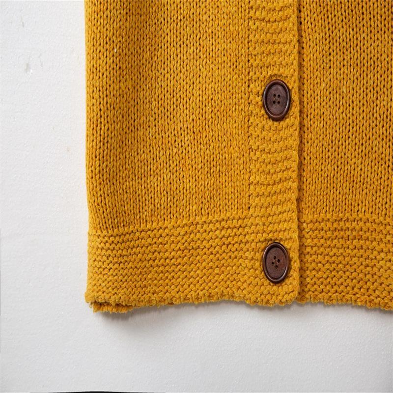 Women Knit Long Sleeve Warm Hooded Thick Cardigan Coat Winter Fashion Plus Size Knitted Sweater Ladies Long Coat Cloak Outwear