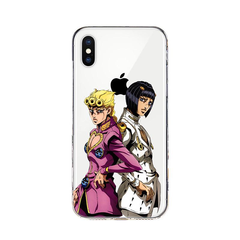 JoJos Bizarre Adventure Silicone Cover For Apple IPhone 13 12 Mini 11 Pro XS MAX XR X 8 7 6 6S 5 Plus SE Phone Case
