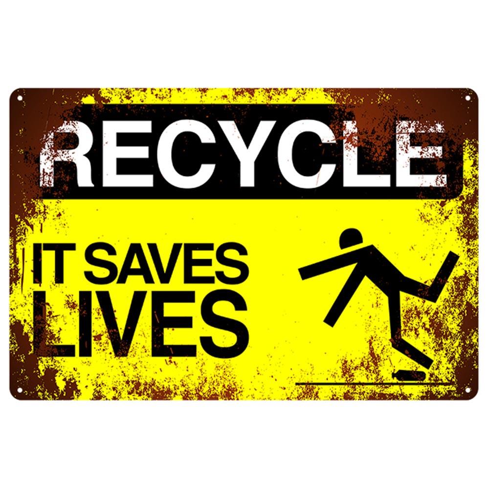 Внимание, винтажные металлические жестяные знаки, опасный металлический плакат, предупреждение, ретро-налет, украшение на стену