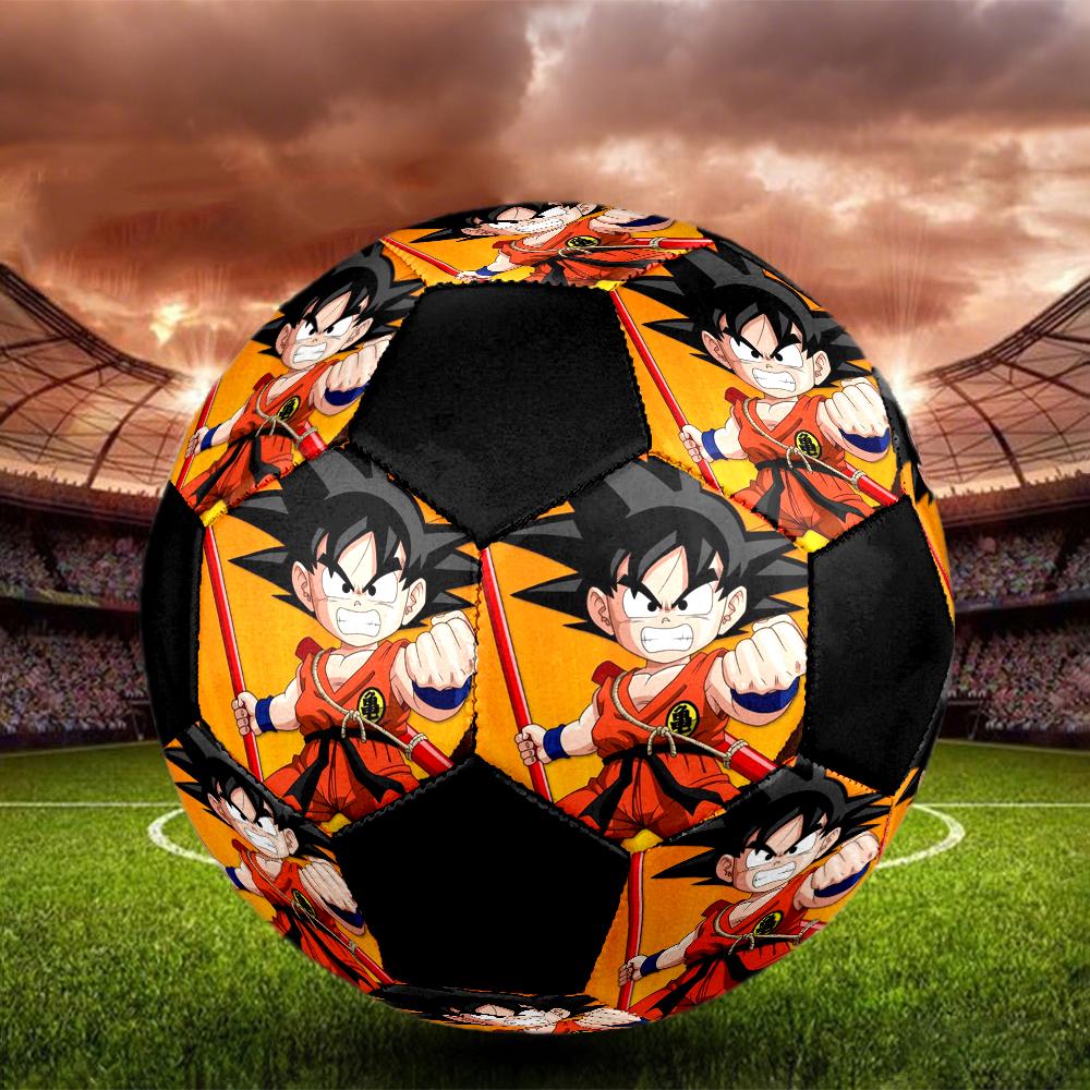 DRAGON BALL Indoor Soccer Ball Colorful Machine Stitched PVC Size 5 Team Training Competition Ready Durable High-Bounce Cool Sports Gift