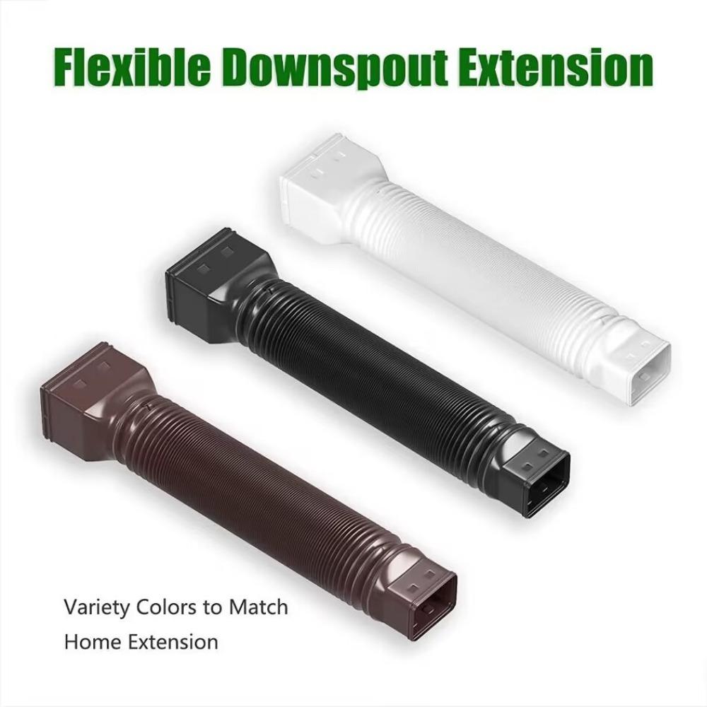 Telescopic Drain Pipe Water Tube Rain Gutter Extension Downspout Extender  Rainwater Drainage