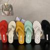 Fashion New 2025 Summer Casaul Women Clip Toe Slippers Ladies Comfort Outdoor Beach Vacation Flats Slides Flip Flop