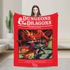 Dungeons & Dragons Теплые Мягкие Одеяла Студенческие Плюшевое Покрывало с Принтом Диван Кресло Фланелевое Покрывало Покрывало для Диван-кровати