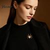 Аксессуар для костюма на Хэллоуин Брошь-булавка Паук для женщин и мужчин, Готическая изящная брошь-насекомое с искусственными кристаллами, Панк-аксессуары для косплея на вечеринку вампиров
