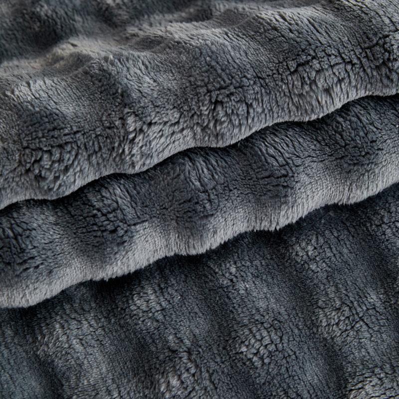 Подушка для дивана из фланелевой ткани Nordic, однотонные чехлы для диванов в гостиную, универсальные нескользящие чехлы для диванов, зимние теплые подушки для диванов