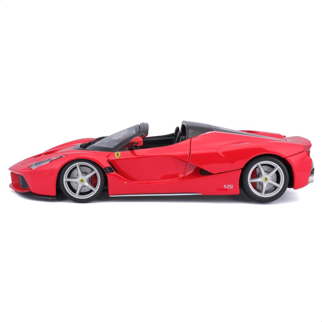 Bburago 1/24 Scale Ferrari LaFerrari Aperta Red / Diecast Model Car Finished Product 18-26022 RD