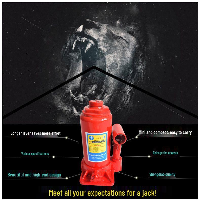 Электрический гидравлический автомобильный домкрат - Двухсекционный качающийся, грузоподъемность 3-50 т