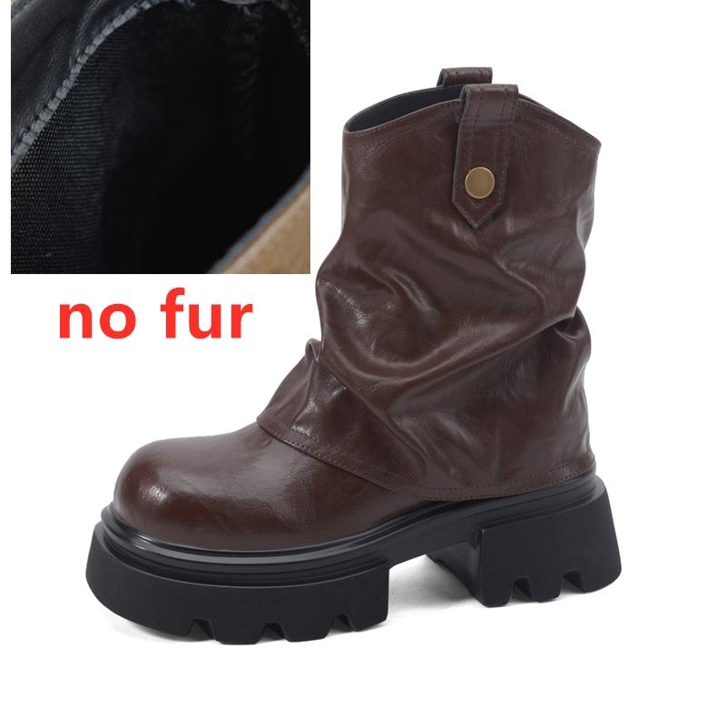 Мода 2025 Женские брюки-ботинки на толстой подошве с квадратным носком Женские ботильоны и полусапожки Большого размера Модные мотоботы женские