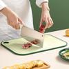 Двусторонняя разделочная доска, нескользящие разделочные блоки, многофункциональная разделочная доска с приподнятыми краями