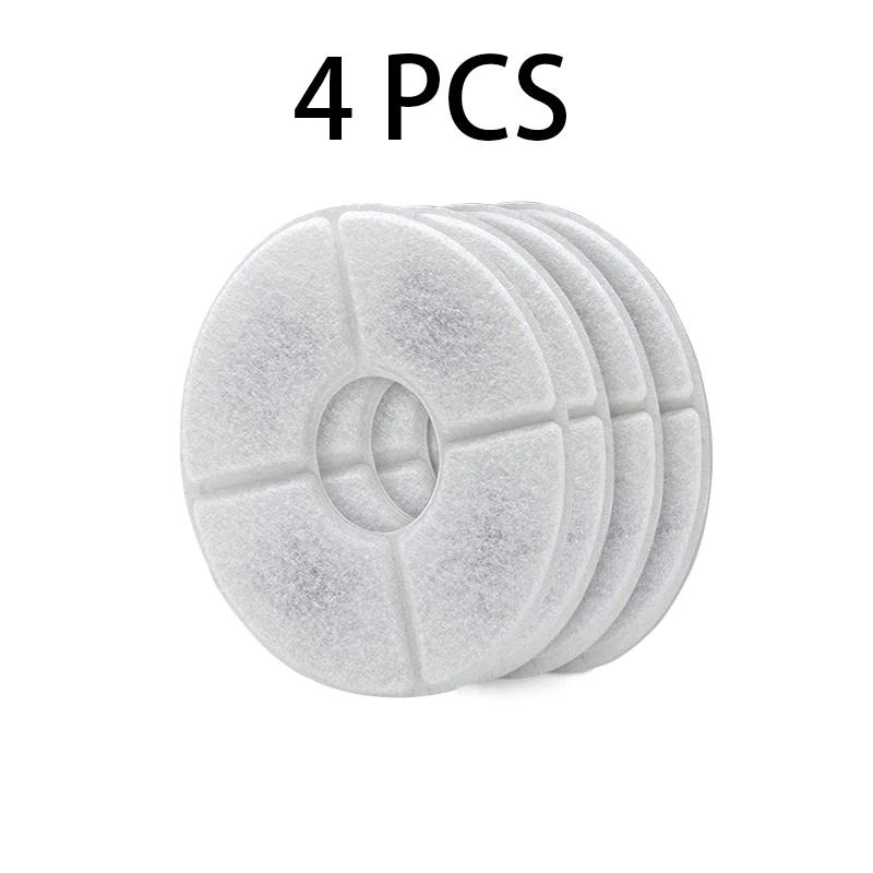 Сменный фильтр для фонтана для питья воды для кошек и собак, активированный уголь, сменные фильтры 4/8/12 шт., дозатор для фонтана, кормушки