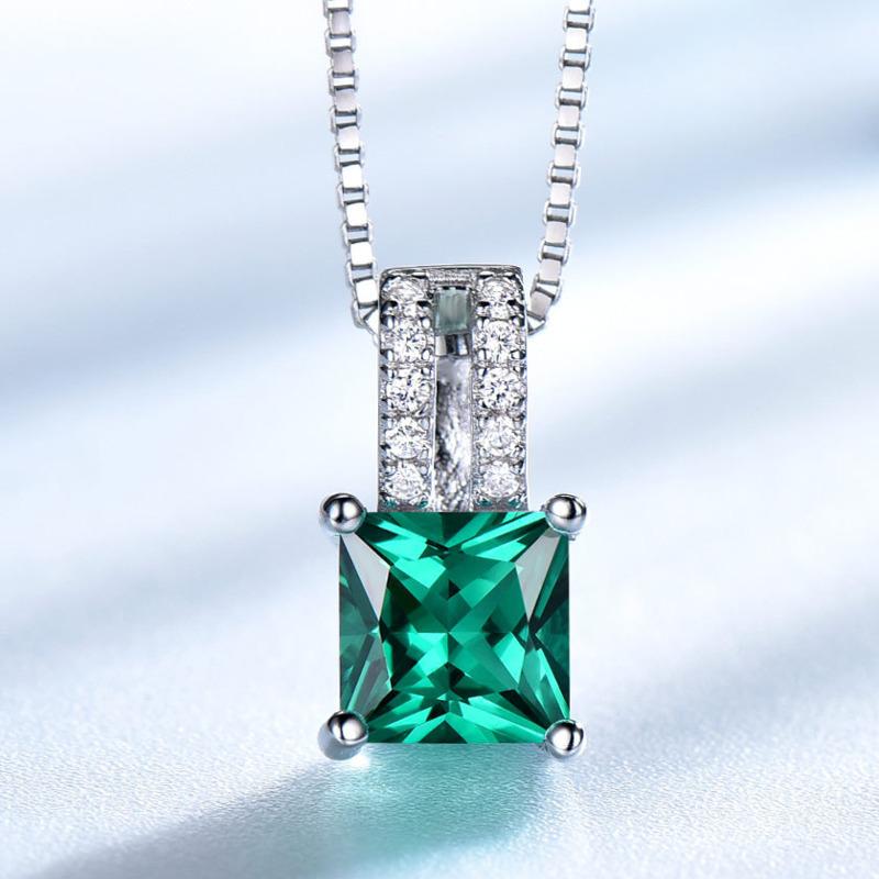 Gica Gema Ювелирные изделия из стерлингового серебра S925, прямоугольная великолепная персонализированная цепочка на ключицы для женщин, изысканные ювелирные изделия высокого качества, подарок на День святого Валентина