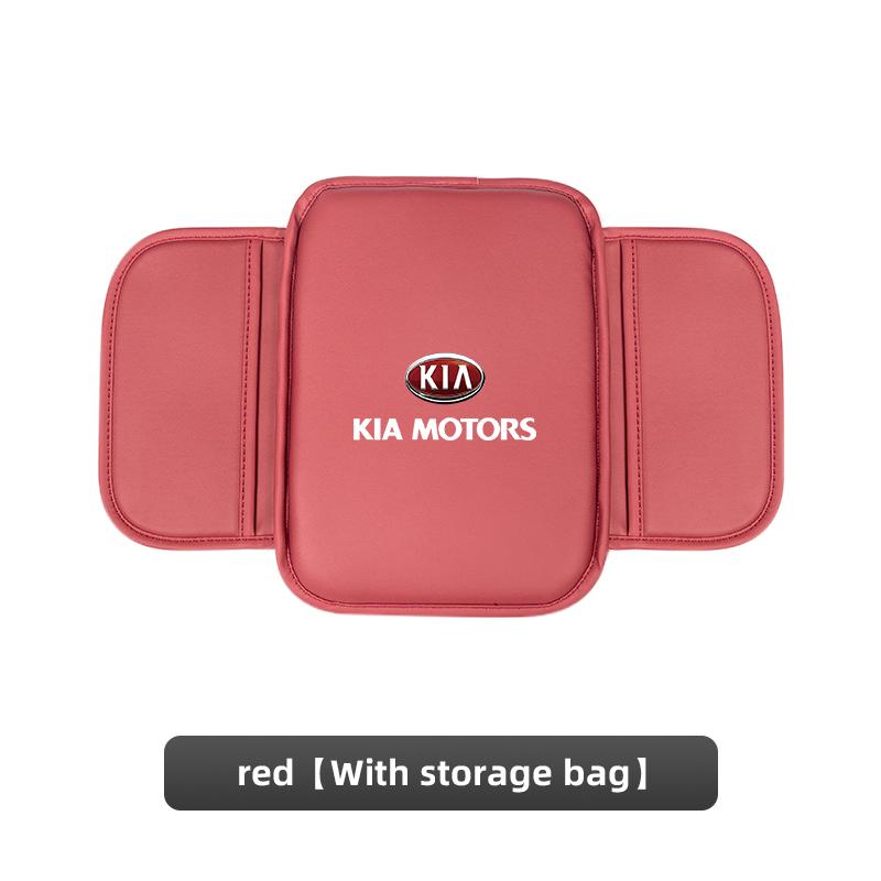 AANM1 Car Armrest Box Pad Leather Arm Rest Protection Mat For Kia Sportage Ceed Picanto Rio ProCeed Niro Optima Forte 3 4 K7 K5 K8 K3