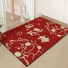 Lovely Dragon Entry Door Mat Absorbent Non-slip Household Entrance Door Mat Can Be Wiped Clean Foot Mat