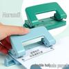 Macaron Double Hole Puncher for Loose Leaf, Exam Paper, Journals, and Manual Use