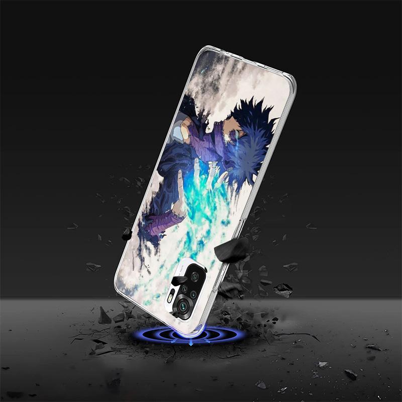 My Hero Dabi Bnha Phone Case For Xiaomi Redmi Note 15 14 13 12S 12 11 Pro Plus 14S 11S 11E 10 10S 11T 5G Personalized Cover Redm