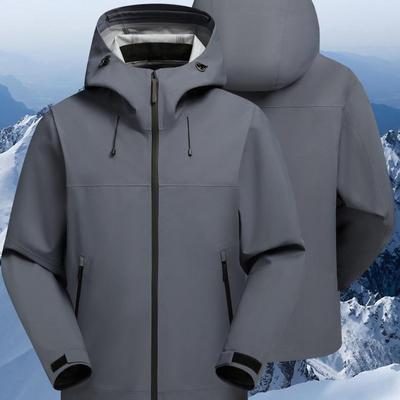 Куртка Niaojia Soft-shell из резины для мужчин и женщин, ветрозащитная и водонепроницаемая куртка, одежда для альпинизма и путешествий на весну и осень