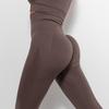 Seamless High-waist Yoga Pants Hip Lifting Breathable Workout Leggings Sports Fitness Tights