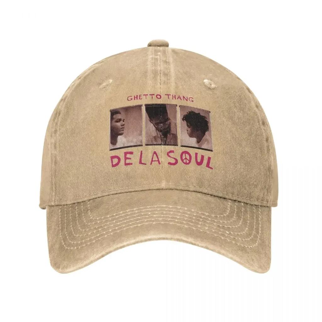 Vintage A Tribe Called Quest Atcq Baseball Cap Unisex Women Distressed Washed Sun Cap Hip Hop Music Outdoor Activities Caps Hat