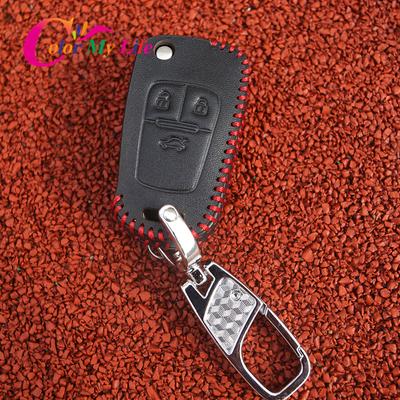 Кожаный брелок для ключей от автомобиля, чехол для Chevrolet Cruze Trax Epica Malibu для OPEL VAUXHALL Astra H Insignia J Vectra C