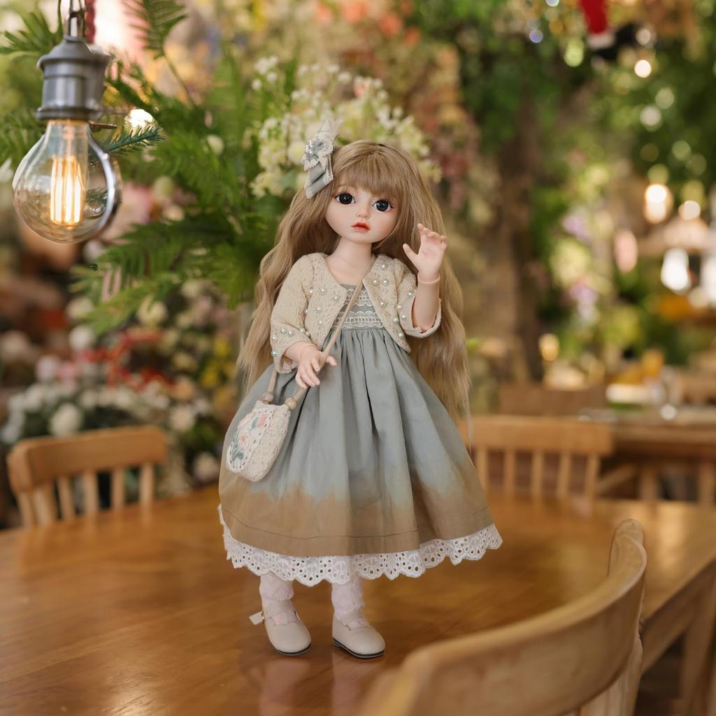 Кукла Cloveray Scale Cute Vinyl BJD с 15 шарнирами, полностью подвижная, стеклянная, ручной работы, сменная, со бесплатной подставкой. Идеально подходит для