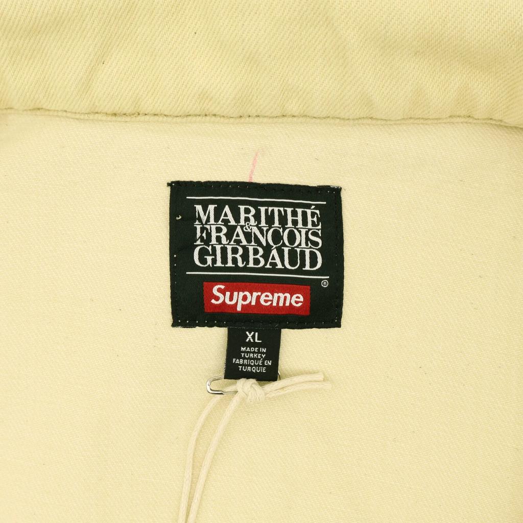 Supreme Marithe Francois Girbaud X-Seam Denim Trucker Jacket Natural