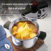 Macaiiroos 304 Stainless Steel Pressure Cooker